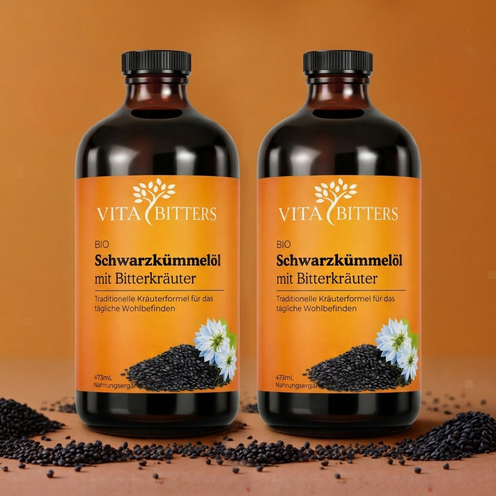 Schwarzkümmelöl mit Bitterkräuter