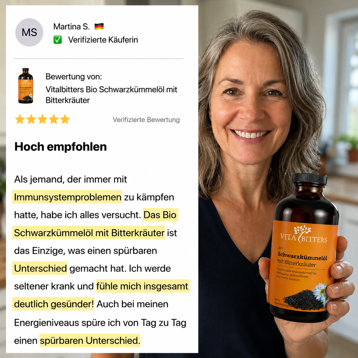 Schwarzkümmelöl mit Bitterkräuter