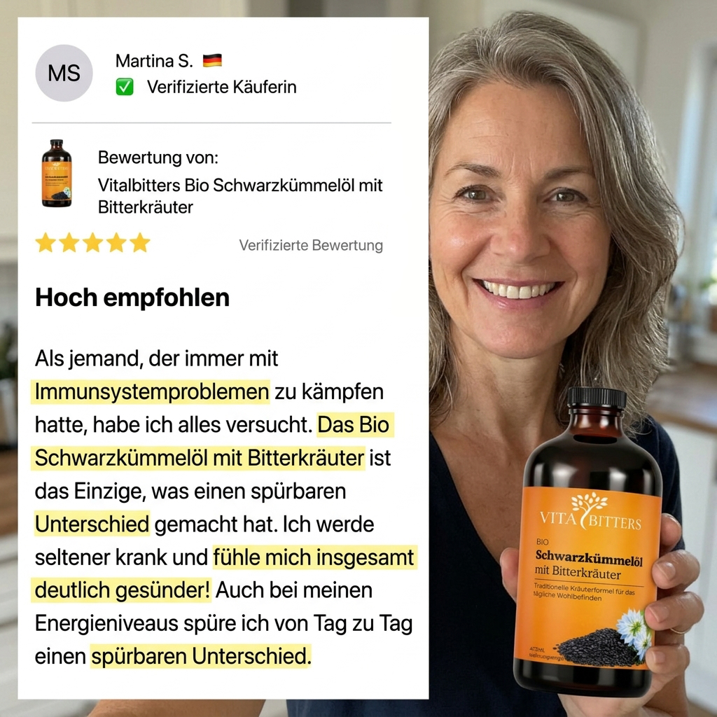 Schwarzkümmelöl mit Bitterkräuter
