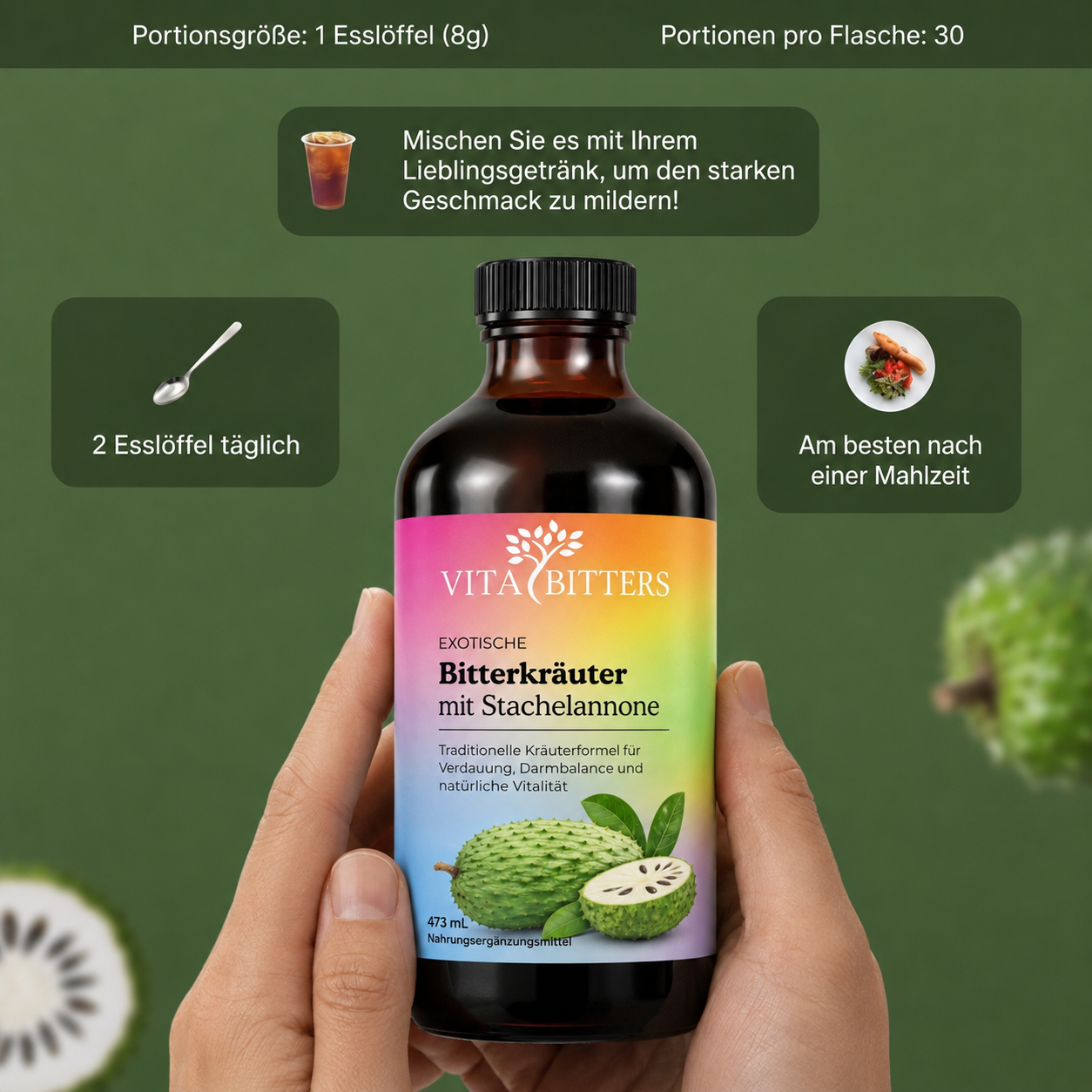 Bitterkräuter mit Stachelanonne